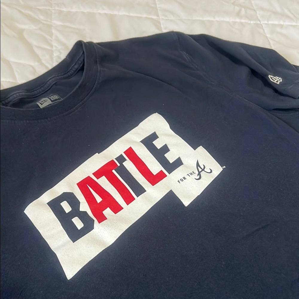 New Era! ATL Braves World Series Playoff t-shirt